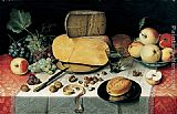 Famous Van Paintings - Breakfast Stil Life Floris van Dyke